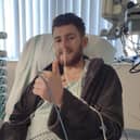 Devan Hopkins ended up in a coma after being diagnosed with a blood infection (Credit: Tracy Hopkins / SWNS)