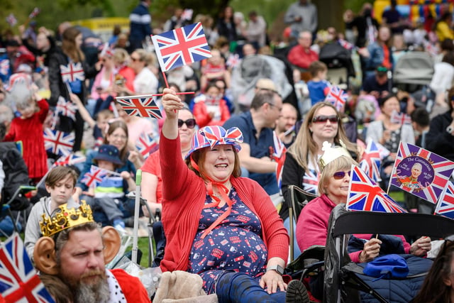 In celebration of the coronation Chorley Council decided to move the family favourite to last Saturday (May 6), allowing visitors to watch the historic event on a big screen