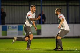 Lancaster City beat Warrington Rylands to make it four wins in a row. Photo: Michael Porter Photography
