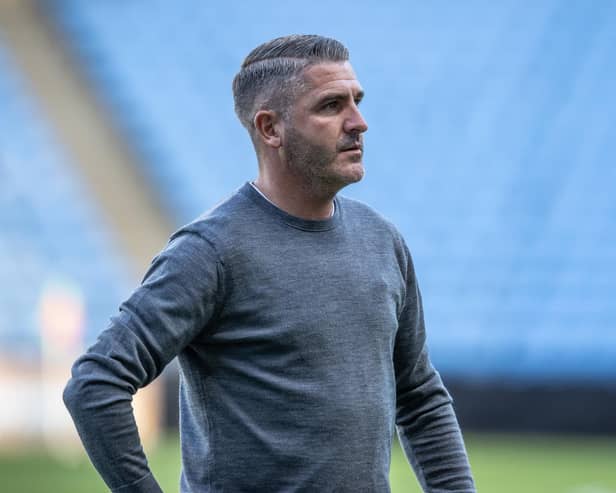 Preston North End's manager Ryan Lowe.