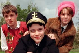 Four pupils from Fulwood High School, Preston, have been accepted by the Manchester Youth Theatre. Pictured (left to right) are three of them: Darren Jackson,16, David Kirkham, 14, and Rosanna O'Sullivan, 15
