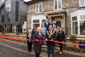 The Mayor and Cllr Thomas open Egerton Manor. Photo: New Care