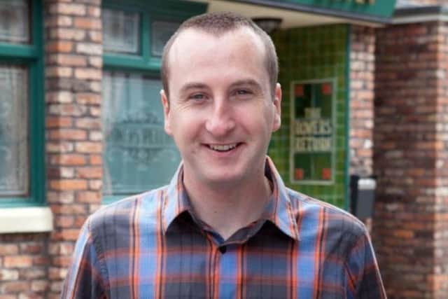 Coronation Street's Kirk Sutherland aka Andy Whyment will help switch on the Leyland Christmas lights