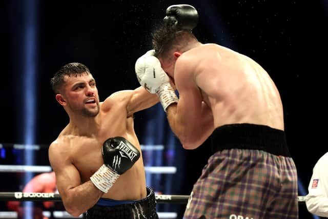 Jack Catterall could hardly miss at times against Josh Taylor