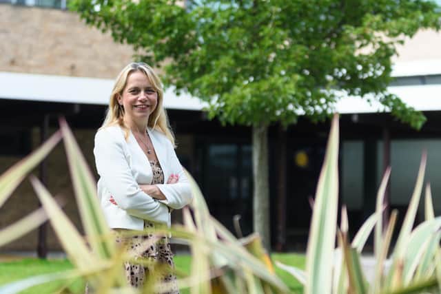 Cath Hill, who was at the Manchester Arena bombing and has set up a support group called Bee The Difference. Photo: Kelvin Stuttard