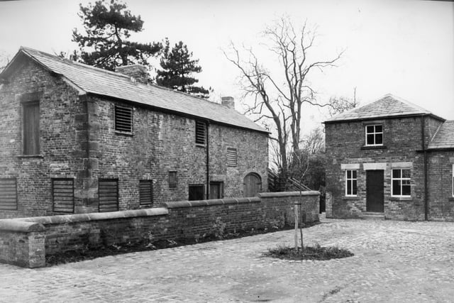 Built in the 18th century, here we see the old Grade II listed Brew House (pictured in 1983) - part of the Worden Hall complex. Alas, it wasn't built for brewing ale, rather to make animal feed