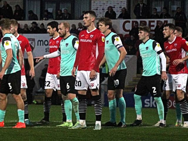 Morecambe head to Portsmouth on Easter Monday after Good Friday's match with Plymouth Argyle Picture: Michael Williamson