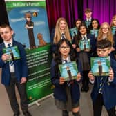Blessed Trinity RC College’s Young Enterprise Club have written, illustrated and printed a children’s book about the environment and deforestation. They plan to take ‘Nature’s Pursuit’ into primary schools