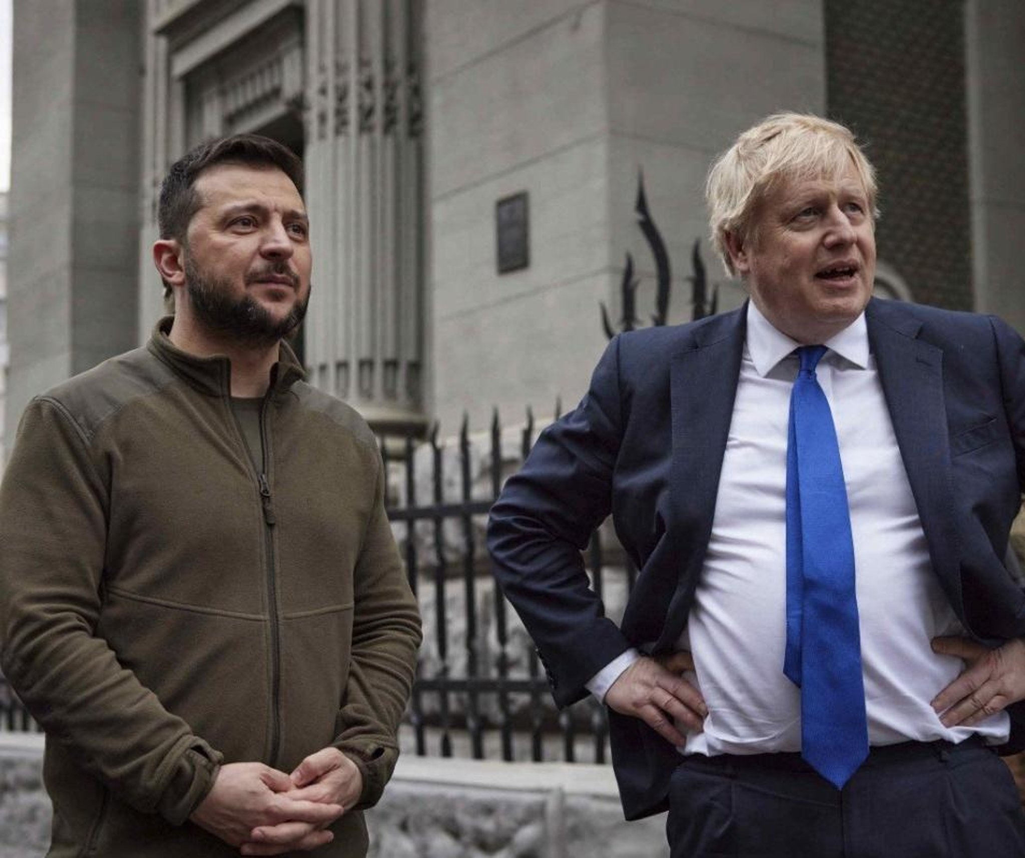 Boris Johnson's visit to Ukraine "very timely and very important in terms of war"