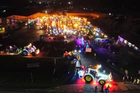 Clitheroe Christmas Tractor Run 2024.