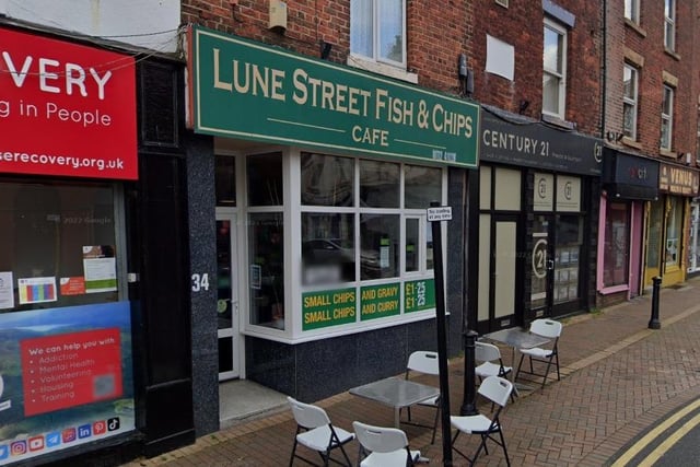 Lune Street Fish & Chips / 34 Lune Street, Preston PR1 2NN / Telephone: 01772 411228