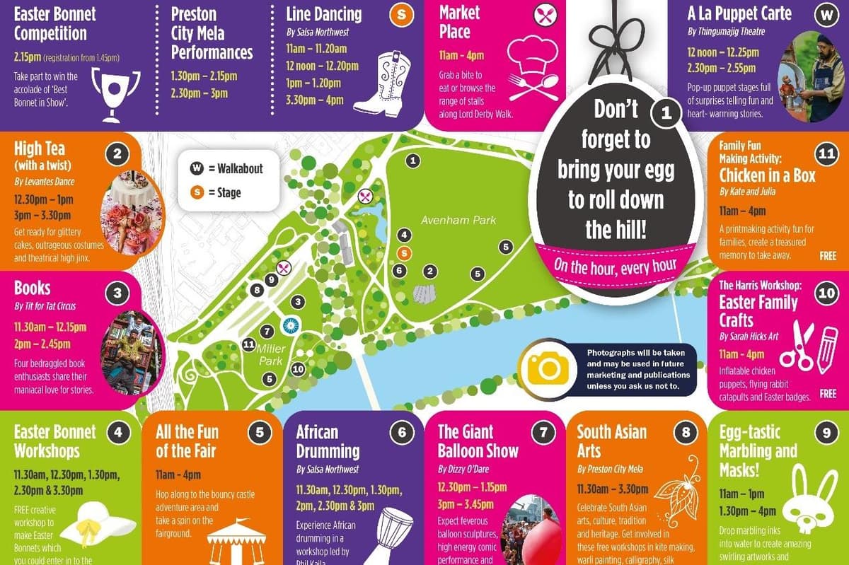 Everything you need to know as Easter Monday tradition returns to Avenham and Miller Parks