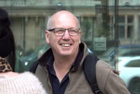 Geza Tarjanyi, 62, from Leyland in Lancashire, at Westminster Magistrates' Court in central London, where he appeared charged with causing harassment without violence to former health secretary Matt Hancock