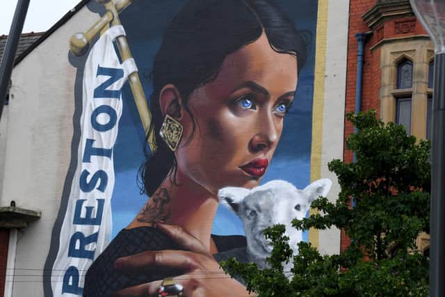 Will the mural find favour with Preston City Council planners?