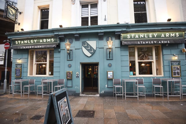 The Stanley Arms, 24 Lancaster Rd, Preston PR1 1DA. A traditional, lively pub in the heart of the city.