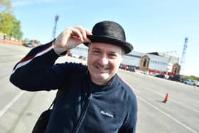 Dave Seddon at Barnsley on Gentry Day in April