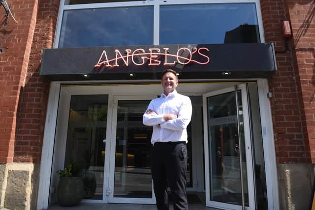 Carlo Bragagnini at Angelo's - one of Preston's most established restaurants