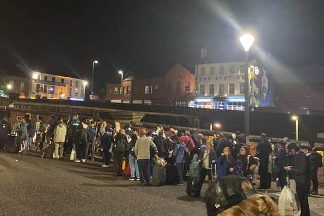 Stand-up comedian James Nokise said he was among “hundreds” of passengers ordered off an Avanti West Coast train and left stranded at Preston station on Monday night (September 25). (Picture by James Nokise)