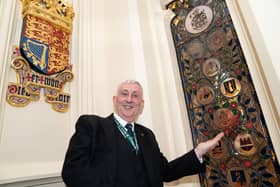 Sir Lindsay Hoyle's new coat of arms