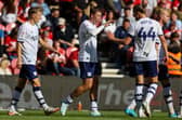 Preston North End's Mads Frokjaer celebrates scoring at Middlesbrough (photo: Alex Dodd/CameraSport)