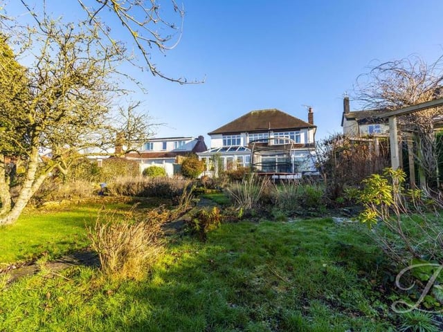 Another shot that shows how big the garden is at the back of the property. It has scope for multiple uses too.