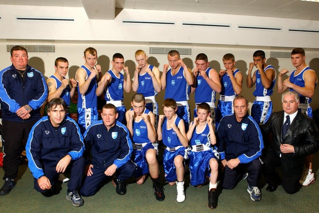 The City of Preston Boxing Club line-up