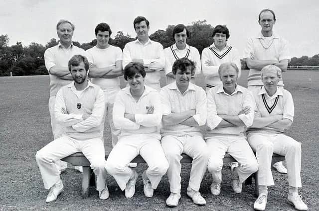 Did you play cricket for Teversal in 1982?
