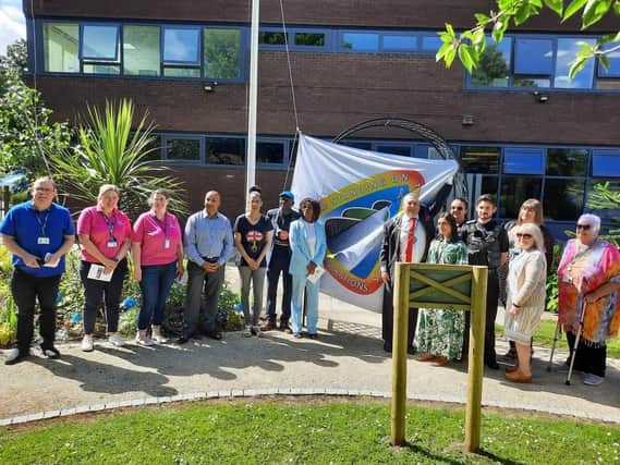 Some of those who attended the Windrush Day commemoration ceremony which was held yesterday at South Ribble Council offices
