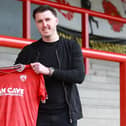 Callum Cooke becomes Morecambe's second new face of the winter window Picture: Morecambe FC