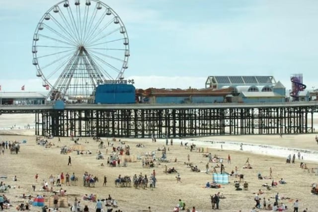 Blackpool beach on a sunny day is surely the daddy of all Lancashire beaches.
It's been a draw for more than 100 years and is fun for all the family, with cafes, bars, amusements and icecream stalls all within easy reach.