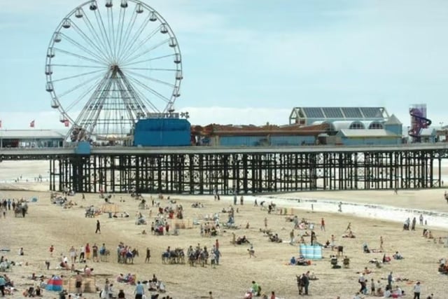 Blackpool beach on a sunny day is surely the daddy of all Lancashire beaches.
It's been a draw for more than 100 years and is fun for all the family, with cafes, bars, amusements and icecream stalls all within easy reach.