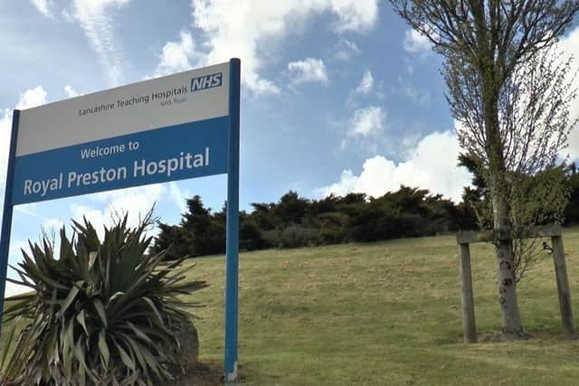 The Royal Preston has received £15m as part of the government's urgent and emergency care recovery plan