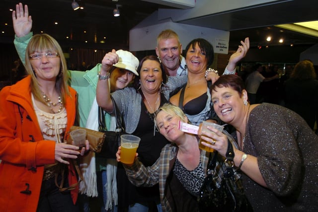 Enjoying their night out at the UB40 gig at Preston Guild Hall in 2010
