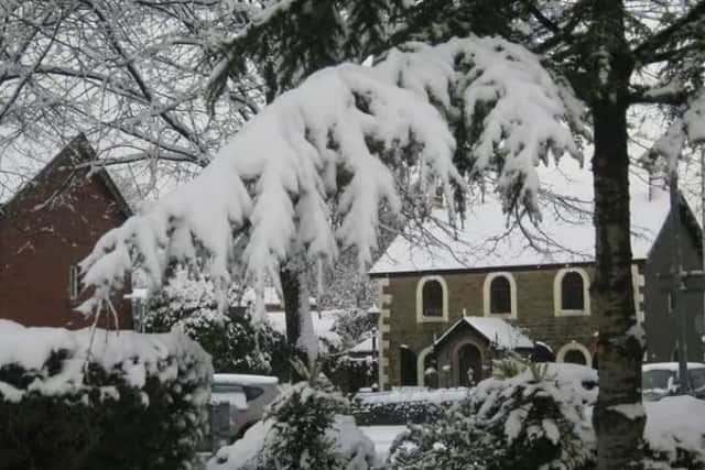 Snowy scenes in Lancashire in 2009. Will there be a White Christmas in 2022?