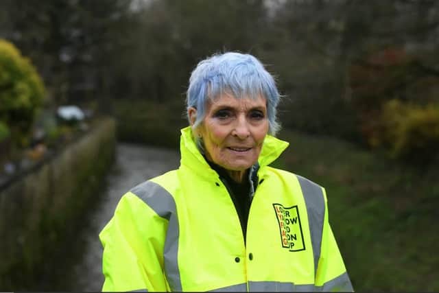 Croston Station volunteer Kath Almond.
