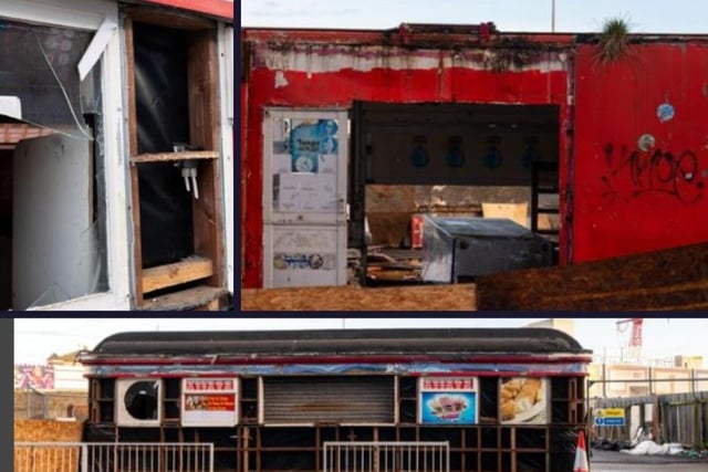 The derelict remains of Bonny Street Market before it makes way for Blackpool Central project - there were traders there for 37 years. Photo: Kelvin Stuttard