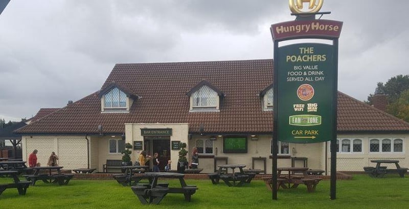 The Poachers, Lostock Lane, Bamber Bridge, PR5 6BA, came second with a 4.1 star rating from 2,024 Google reviews