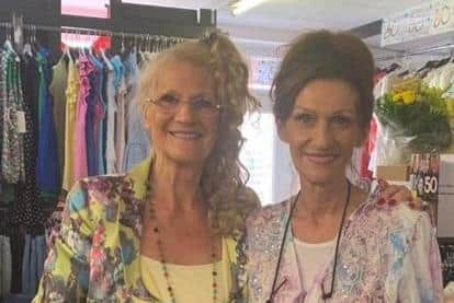 Florence Williams with her daughter Amanda Hodson, who run clothes shop Amanda Jane Boutique in Lostock Hall.