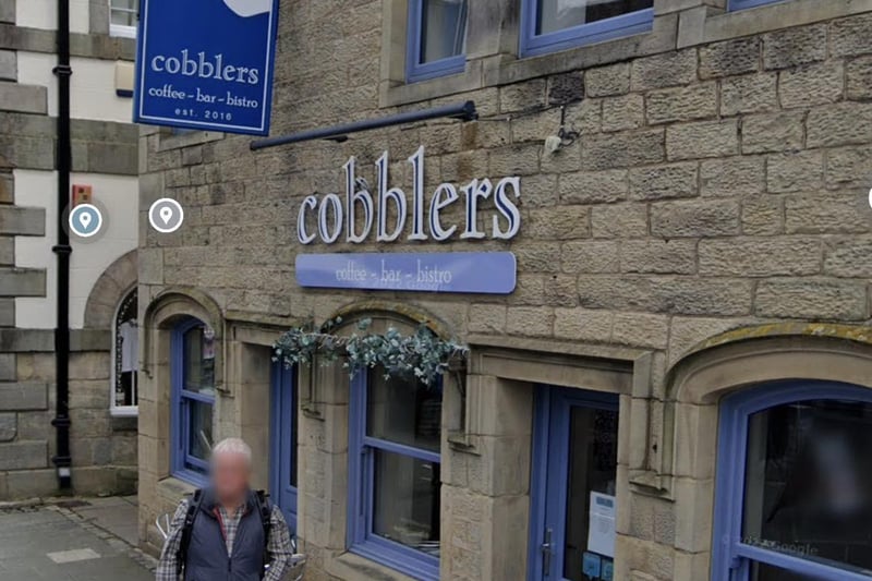 Rated 5: Cobblers Cafe Bar at 6 Market Place, Garstang, Preston, Lancashire; rated on October 4