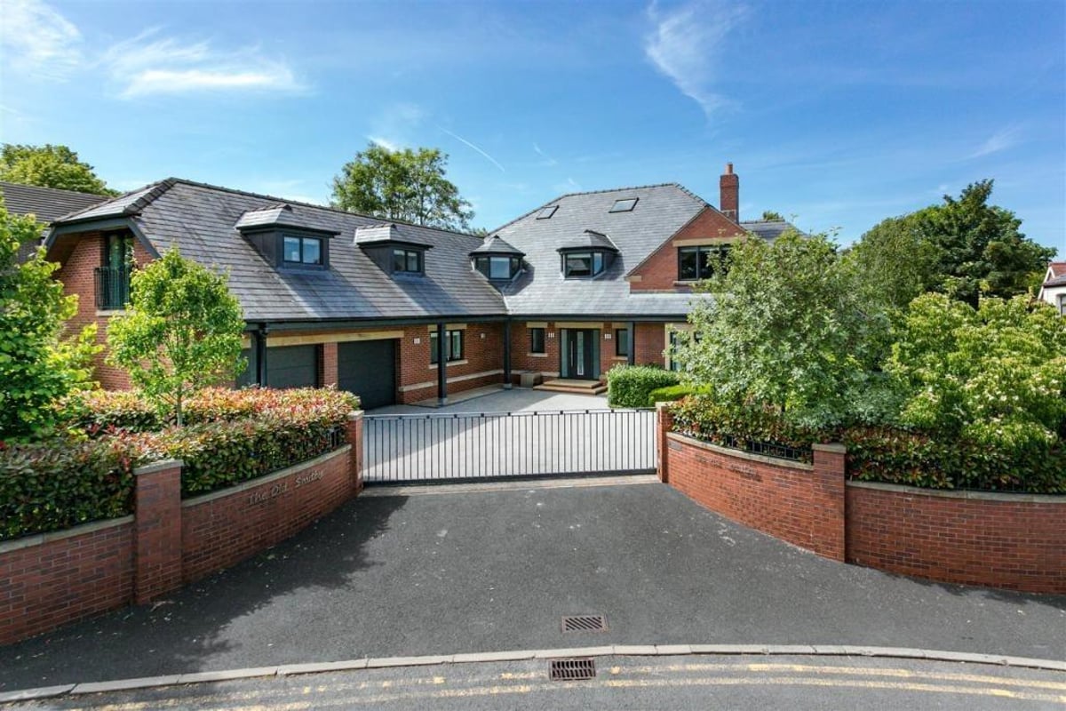 Dream home: sleek Lancashire mansion with swimming pool and cinema hits the market