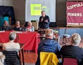 Dave Beale, Chorley and Coppull strike support group chair in 1984-5 and Chorley TUC.