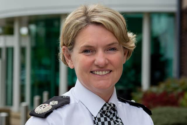 Deputy Chief Constable of Lancashire Police, Sacha Hatchett.