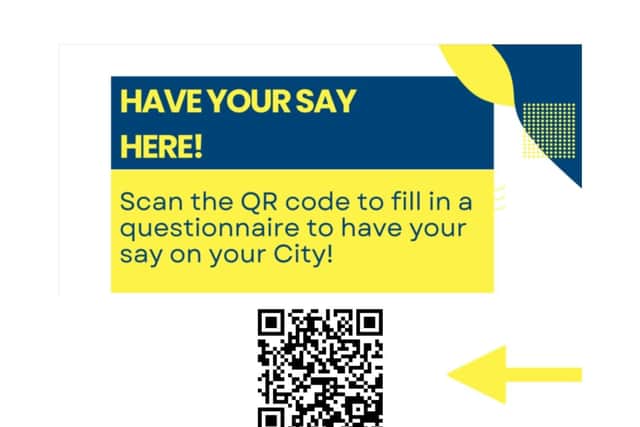 Scan the QR code to take part or visit surveymonkey.co.uk/r/CCR5XMG