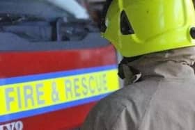 The fire service said two engines were sent to a cooker on fire in Heysham.