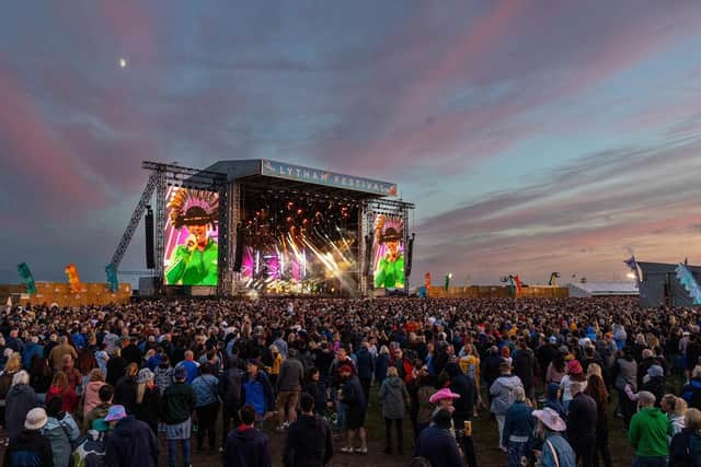 Opening night of Lytham Festival 2023. Credit: Lytham Festival