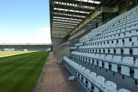 Morecambe have been fined for events during their game with Salford City