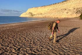 James Kirby has walked 154 miles in 48 hours from Friday, March 10 to Sunday 12 to raise funds for the Armed Forces charity SSAFA2 in memory of his late mum Denise Kirby