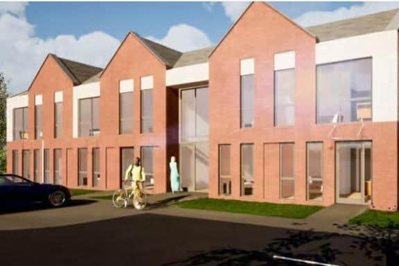 How the new apartments could look (Image: David Cox Architects).