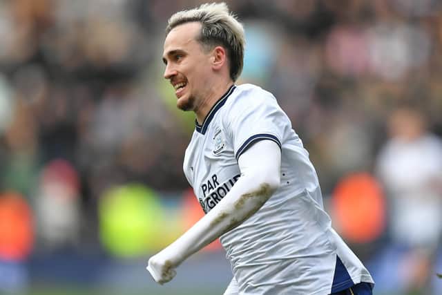 Liam Millar after scoring the Boxing Day winner against Leeds, but he’ll likely be elsewhere next season