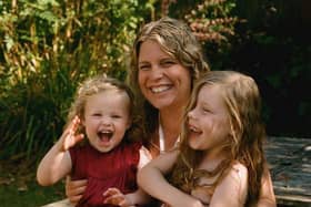 Nicole Ratcliffe who grew up in Bispham and now runs a sleep consultancy business called Baby2Sleep. Here she is pictured with daughters six-year-old Sofia and two-year-old Alyssia. Pic credit: Louisa Mayman